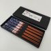 Kit 5 Pares Hashi Florais Azul Marinho Kyoto Yoi Conjunto De Palitos Japoneses Para Sushi Com Caixa