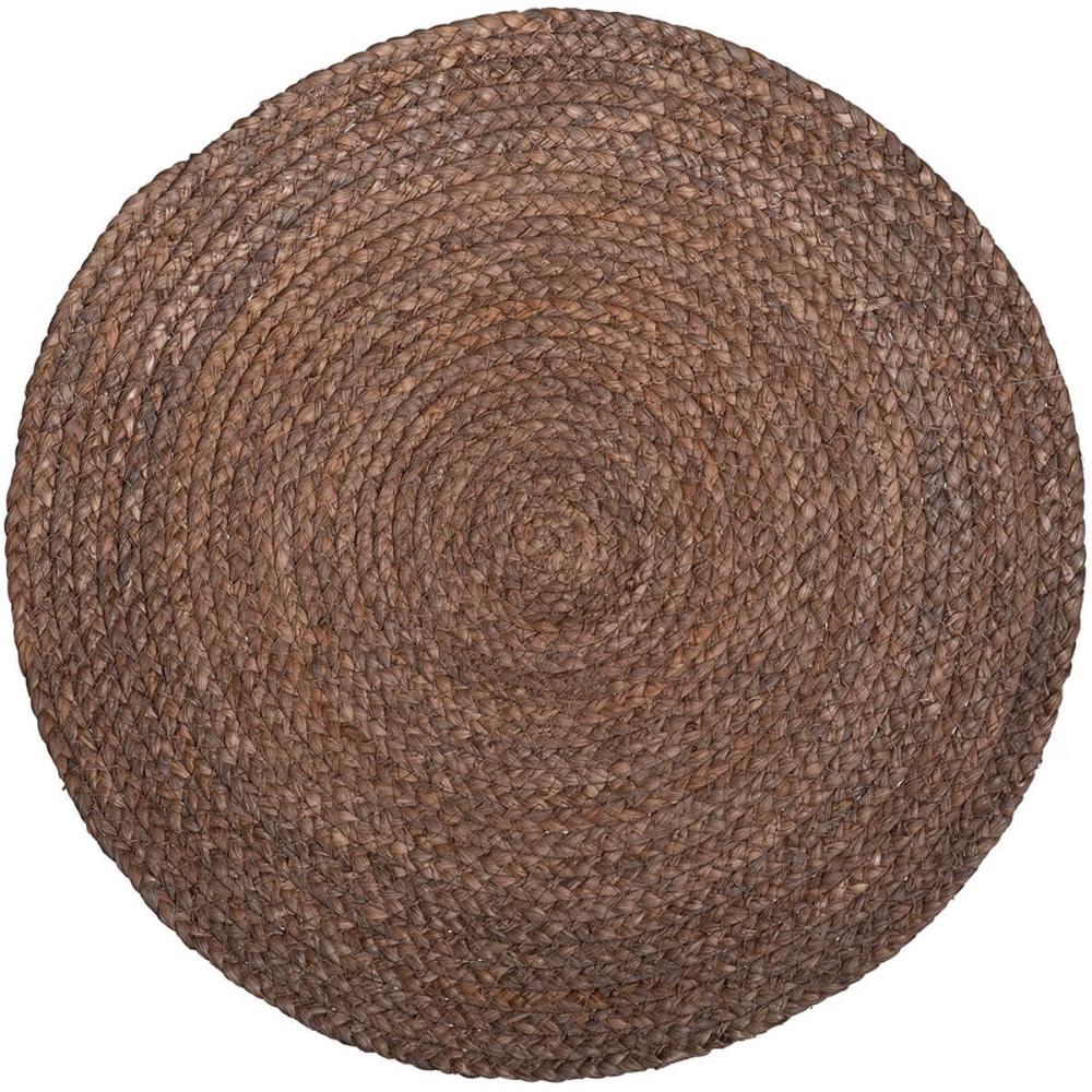 Lugar Americano para Mesa de Jantar Sousplat de Fibra Natural Jogo Americano Marrom Claro Yoi