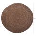 Lugar Americano para Mesa de Jantar Sousplat de Fibra Natural Jogo Americano Marrom Claro Yoi