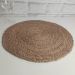 Lugar Americano para Mesa de Jantar Sousplat de Fibra Natural Jogo Americano Marrom Claro Yoi