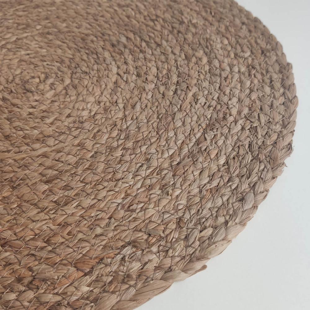 Lugar Americano para Mesa de Jantar Sousplat de Fibra Natural Jogo Americano Marrom Claro Yoi