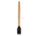 Pincel De Silicone Preto Com Cabo De Bambu Utensílio De Cozinha Pincel Culinário Yoi