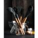 Pincel De Silicone Preto Com Cabo De Bambu Utensílio De Cozinha Pincel Culinário Yoi
