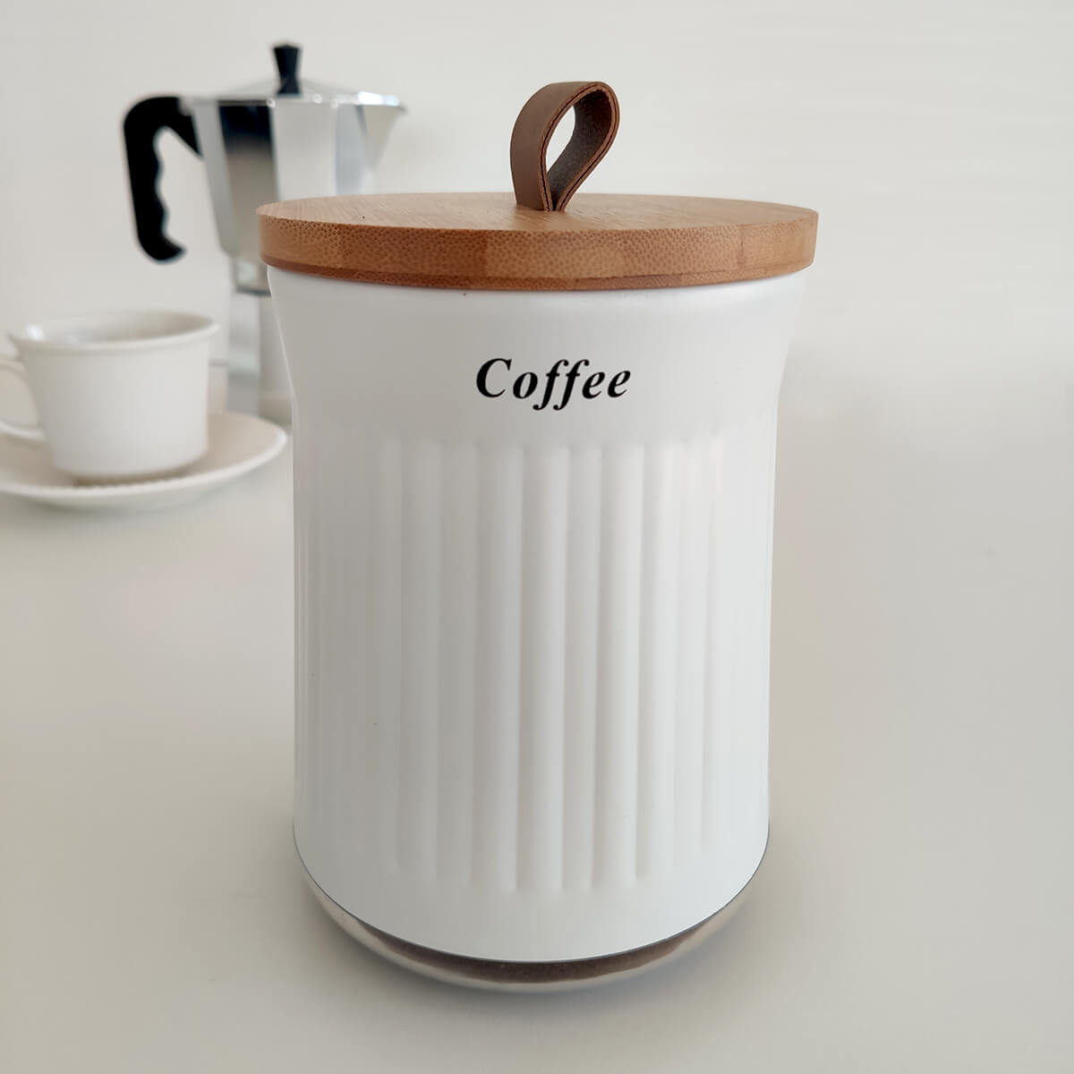 Porta Condimentos Lata Hermética Pote Café Decorativa Coffee Cozinha Vintage