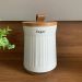 Porta Condimentos Pote Hermético Para Açúcar Lata Decorativa Cozinha Sugar