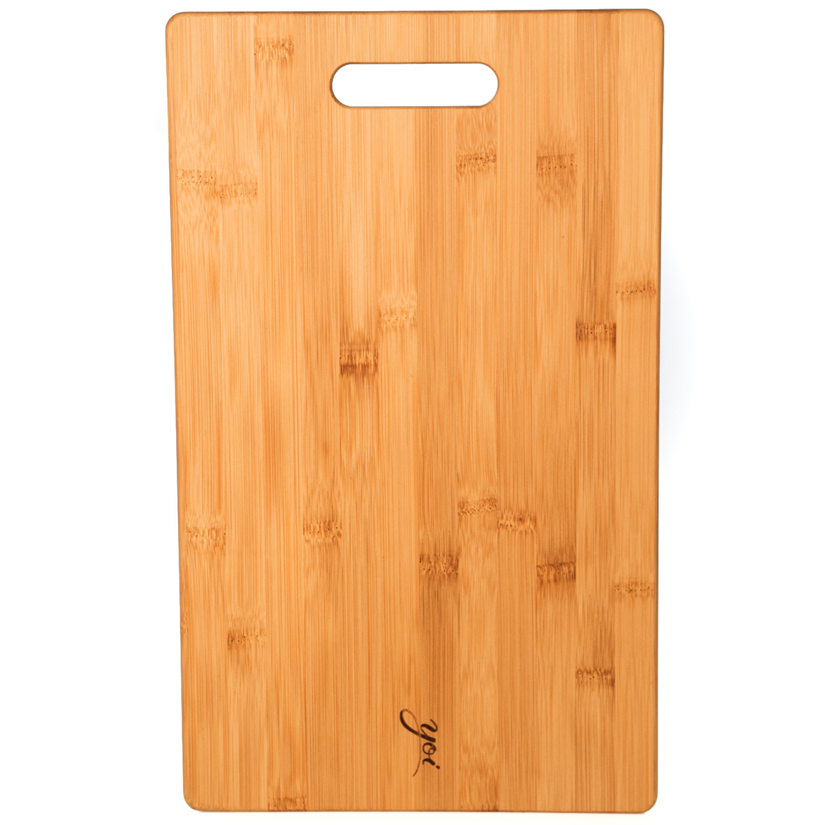 Tábua De Corte Bambu 40x24cm Tábua Retangular Grande Para Servir E Picar Alimentos Cozinha Yoi