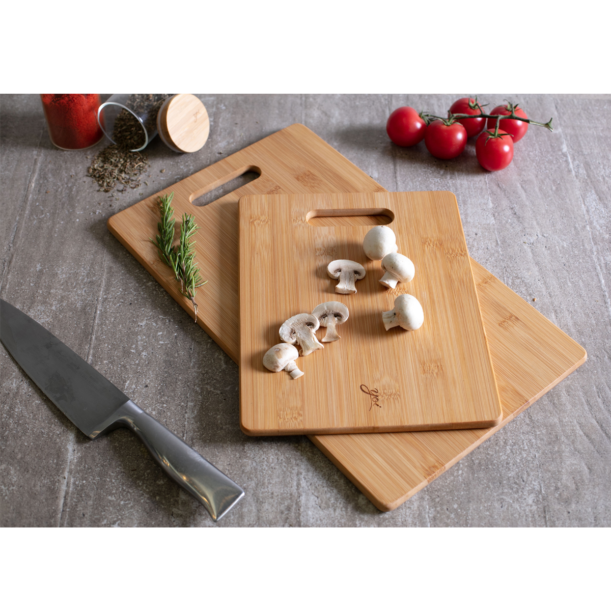Tábua De Corte Bambu 40x24cm Tábua Retangular Grande Para Servir E Picar Alimentos Cozinha Yoi