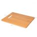 Tábua De Corte Bambu 40x24cm Tábua Retangular Grande Para Servir E Picar Alimentos Cozinha Yoi