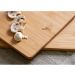Tábua De Corte Bambu 40x24cm Tábua Retangular Grande Para Servir E Picar Alimentos Cozinha Yoi