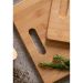 Tábua De Corte Bambu 40x24cm Tábua Retangular Grande Para Servir E Picar Alimentos Cozinha Yoi
