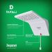 Ducha Eletrônica Ducali Branca 7.500W 220V - Zagonel