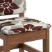Conjunto com 2 Cadeiras Kai Tabaco e Floral