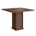 Conjunto de Mesa com 4 Cadeiras Davi Suede Tabaco