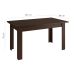 Mesa de Jantar Retangular Bruno Tabaco 151 cm