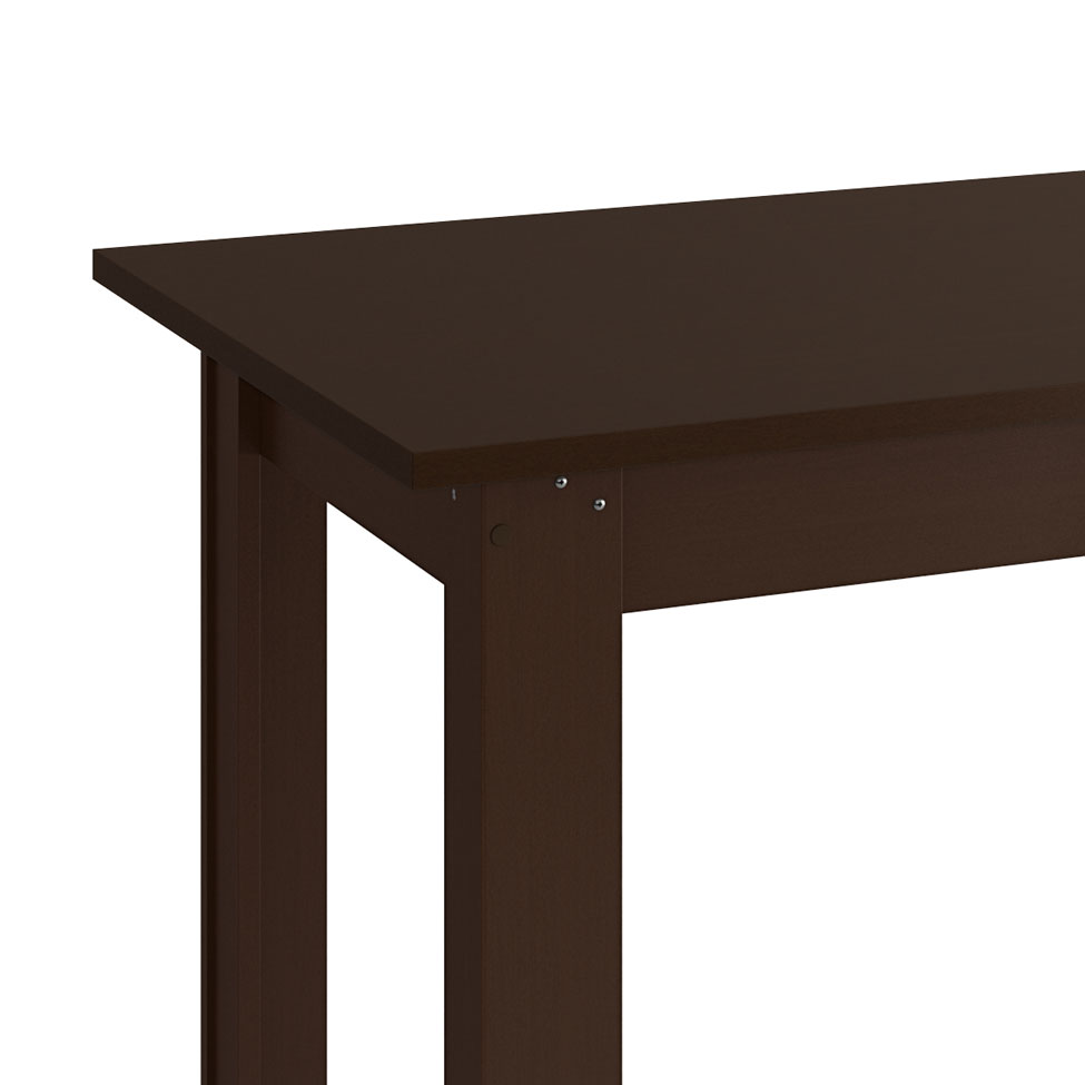 Mesa de Jantar Retangular Bruno Tabaco 151 cm