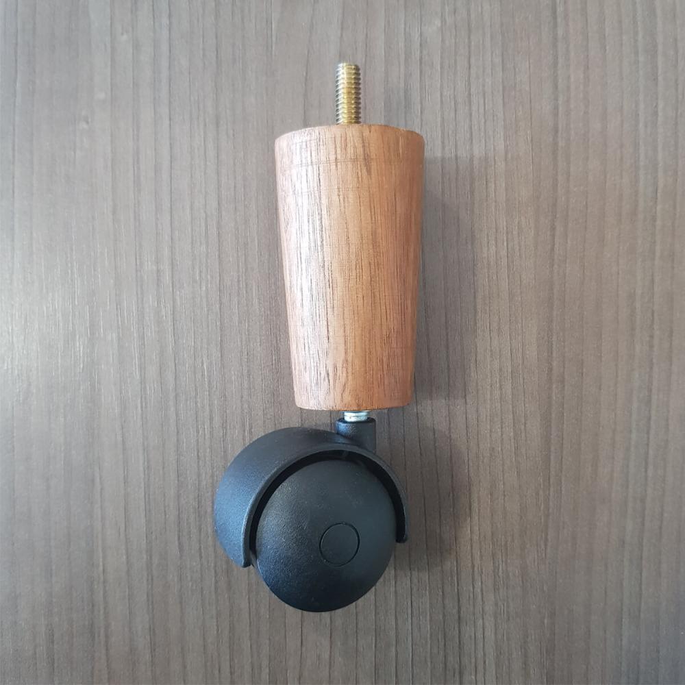 1 Pé Para Cama Box Casal Rodizio Para Moveis Box Solteiro