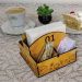 10 Porta Guardanapos e Sachê de Mesa Pães para Restaurante Padaria Personalizados Zanline
