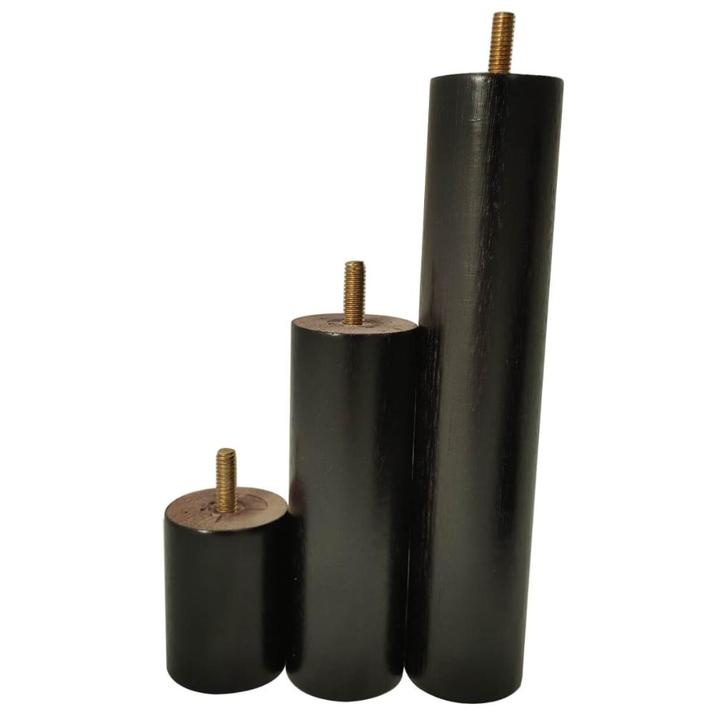 12 Pés de Madeira Anti Refluxo Conjunto de Pés para Cama Box