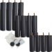 12 Pés de Madeira Anti Refluxo Conjunto de Pés para Cama Box Especial
