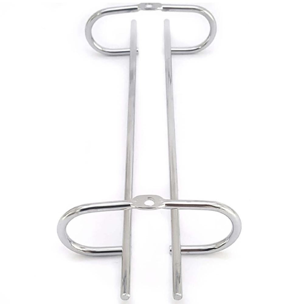 12 Suporte Para Taças Cromado Aramado Adega Bar Vinho 25cm