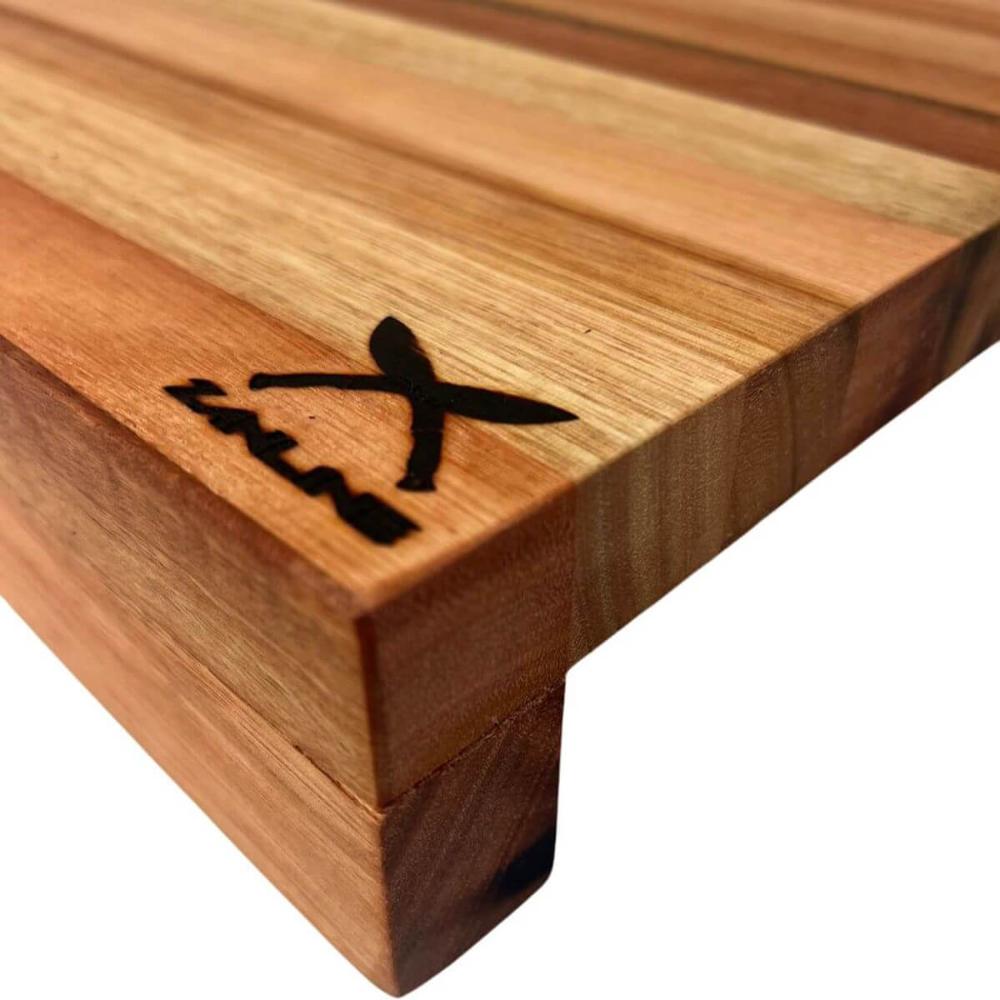 2 Tábuas de Corte com Encaixe L 40x40cm Bancadas Mesas Prancha de Carne Zanline