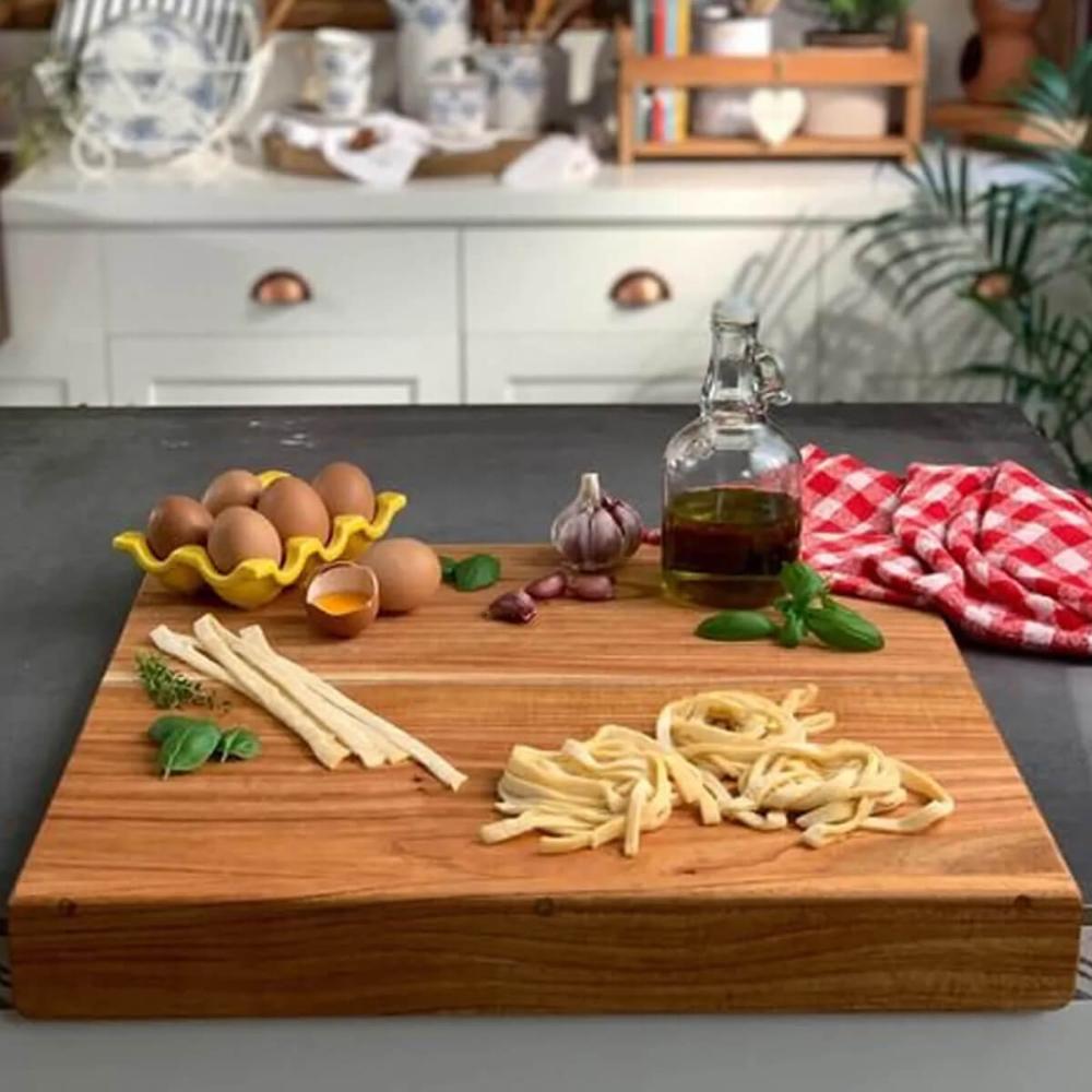 2 Tábuas de Corte com Encaixe L 40x40cm Bancadas Mesas Prancha de Carne Zanline