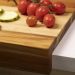 2 Tábuas de Corte com Encaixe L 40x40cm Bancadas Mesas Prancha de Carne Zanline