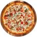 6 Tábuas de Madeira Frios Formas de Pizza 38cm Redondas Restaurante para Servir