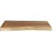 Bancada Rústica de Madeira 98x33x5cm para Cuba Banheiro Lavabo Retrô Maciça