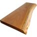 Bancada Rústica de Madeira 98x33x5cm para Cuba Banheiro Lavabo Retrô Maciça