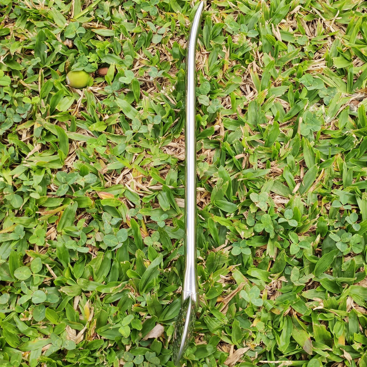 Bomba Chimarrão Tereré Lisa Sem Rosca 23cm Aço Inox Bomba Chata