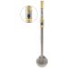 Bomba De Chimarrão Aço Inox Banho Ouro 18k Desenho Cuia