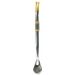 Bomba De Chimarrão Aço Inox Banho Ouro 18k Desenho Laçador