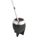 Bomba De Chimarrão Tereré Aço Inox 23cm Com Rosca Pingente Laçador