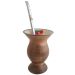 Bomba De Chimarrão Tereré Aço Inox 23cm Com Rosca Pingente Nossa Senhora