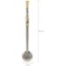 Bomba De Chimarrão de Cuia Com Rosca Aço Inox 304 Banho Ouro Violão