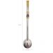 Bomba Pingente Chimarrão Aço Inox 304 Ouro 18k Inteira Brasão