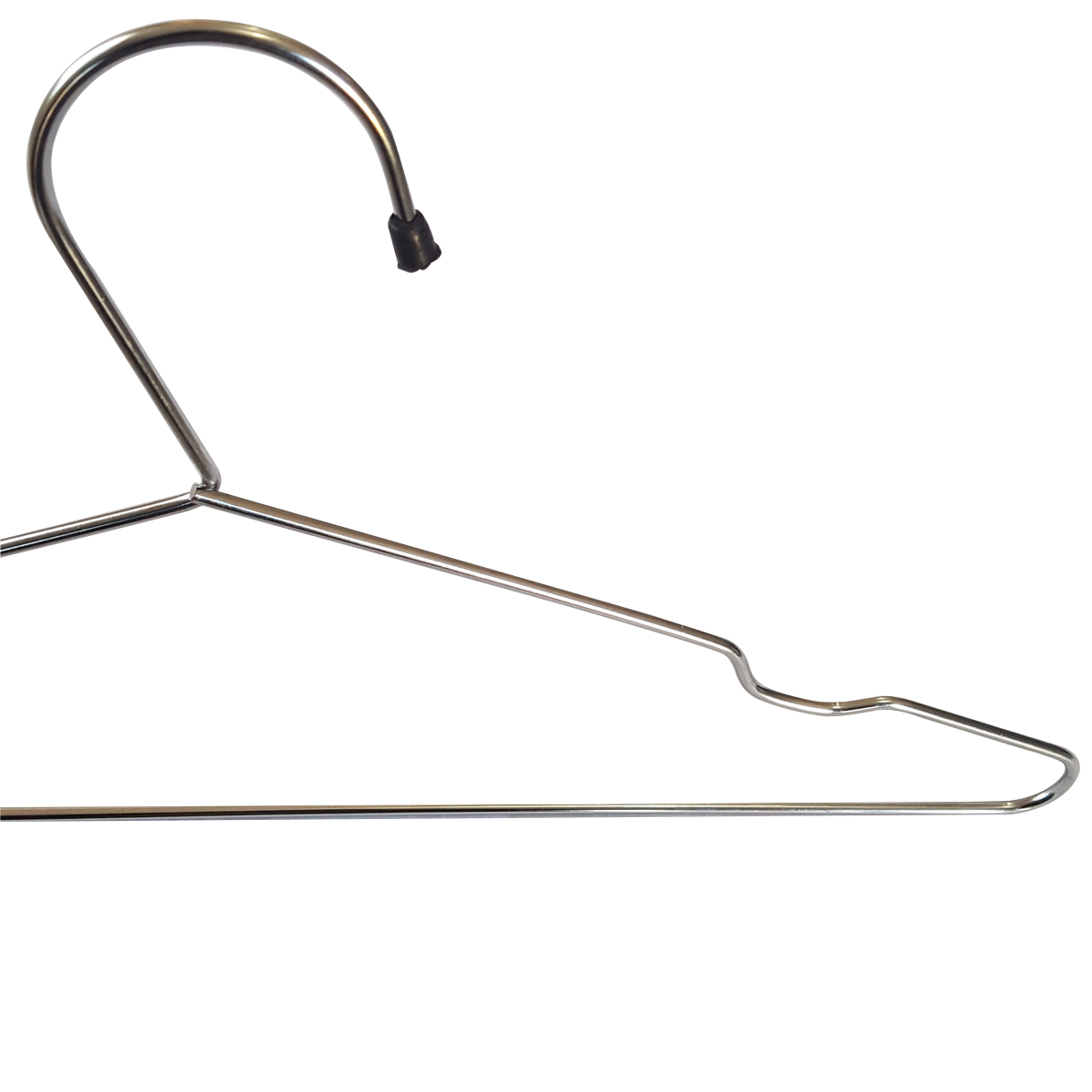 Cabide Aço Cromado Cabideiro com Cava Cabide Tintureiro 39cm