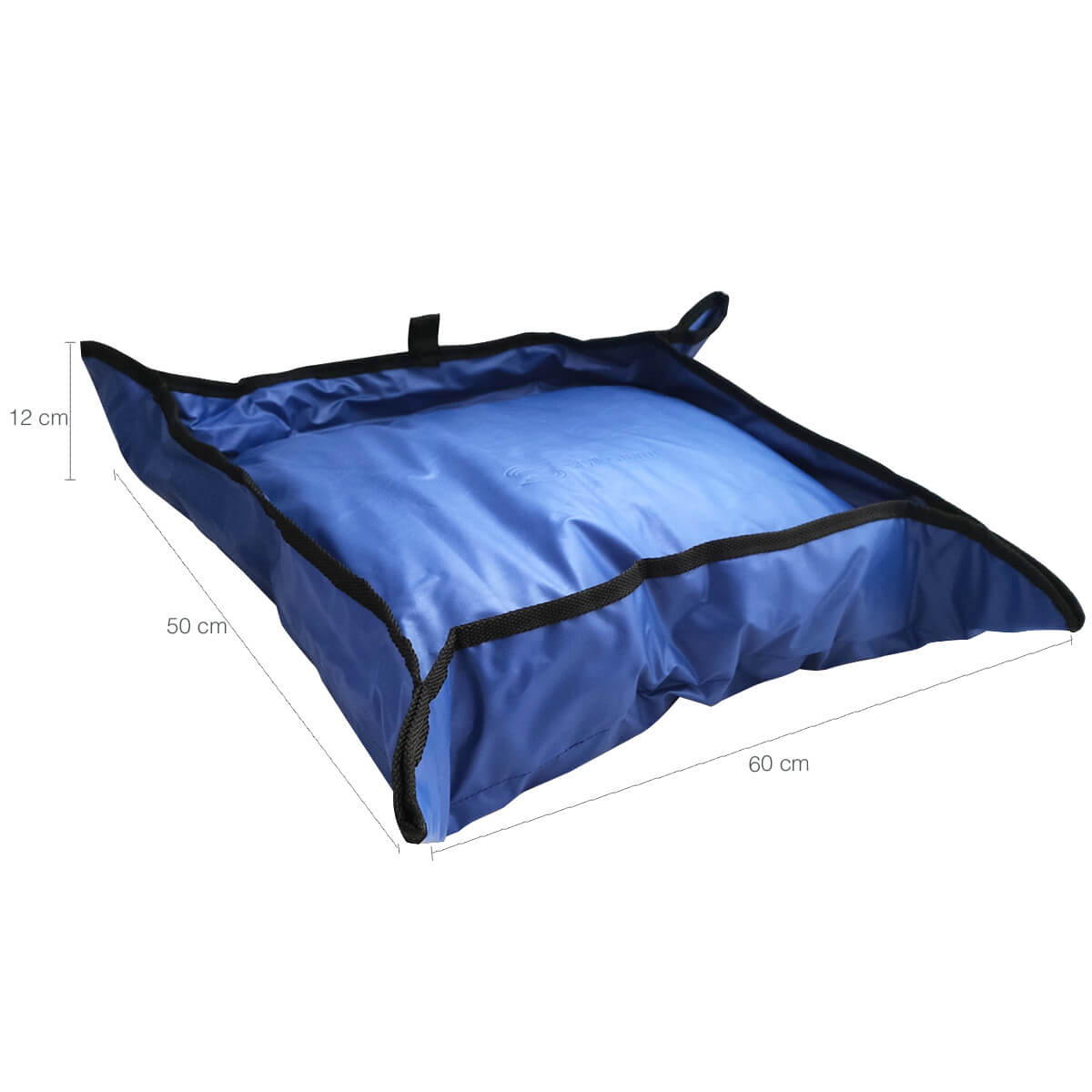 Caminha Cama Termo Pet Para Gato E Cachorro 60cm X 50cm Azul 220V