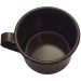 Caneca Agata Aço Esmaltado Leiteira Rustica 1 Litro Marrom