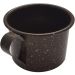 Caneca Agata Aço Esmaltado Leiteira Rustica 1 Litro Marrom