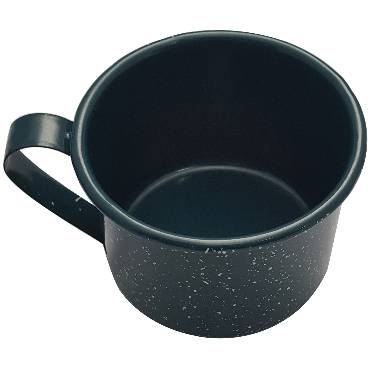 Caneca Agata Aço Esmaltado Leiteira Rustica 1 Litro Verde