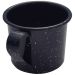 Caneca Xícara Agata Aço Esmaltado Leiteira Rustica 650ml Azul