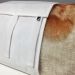 Cinta Organizadora em TNT Grande para Mantas Cobertas 26cm x 105cm Branco