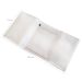 Cinta Organizadora em TNT para Mantas Toalhas Média 80x17,5cm Branco