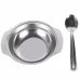 Conjunto Potes Sobremesa Inox 12 Peças Pote Colher Cozinha