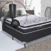 Conjunto de 4 Pés Cama Box Solteiro Casal Pés para Móveis Ro