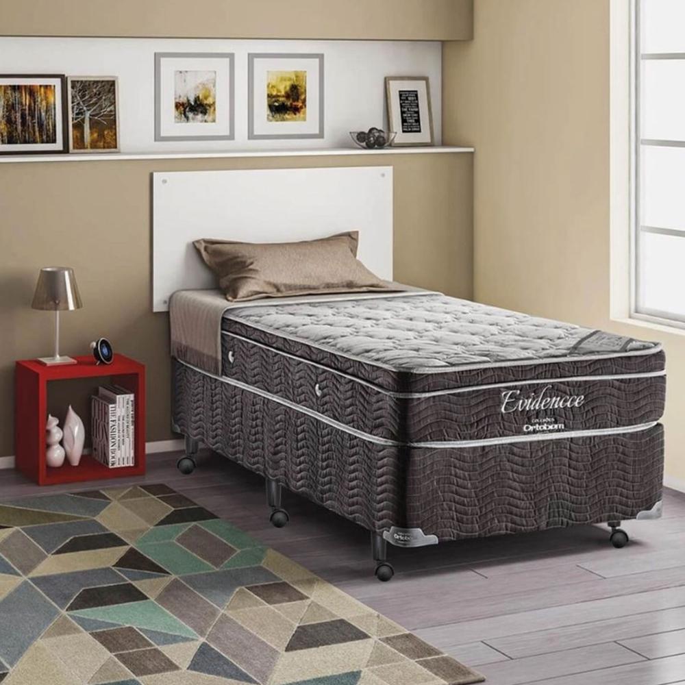 Conjunto de 4 Pés Cama Box Solteiro Casal Pés para Móveis Ro