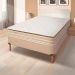 Conjunto de 9 Pés de Madeira 20cm Dimader Pé para Cama Box Casal Pé Palito Mel