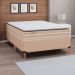 Conjunto de 9 Pés de Madeira 20cm Dimader Pé para Cama Box Casal Pé Palito Mel